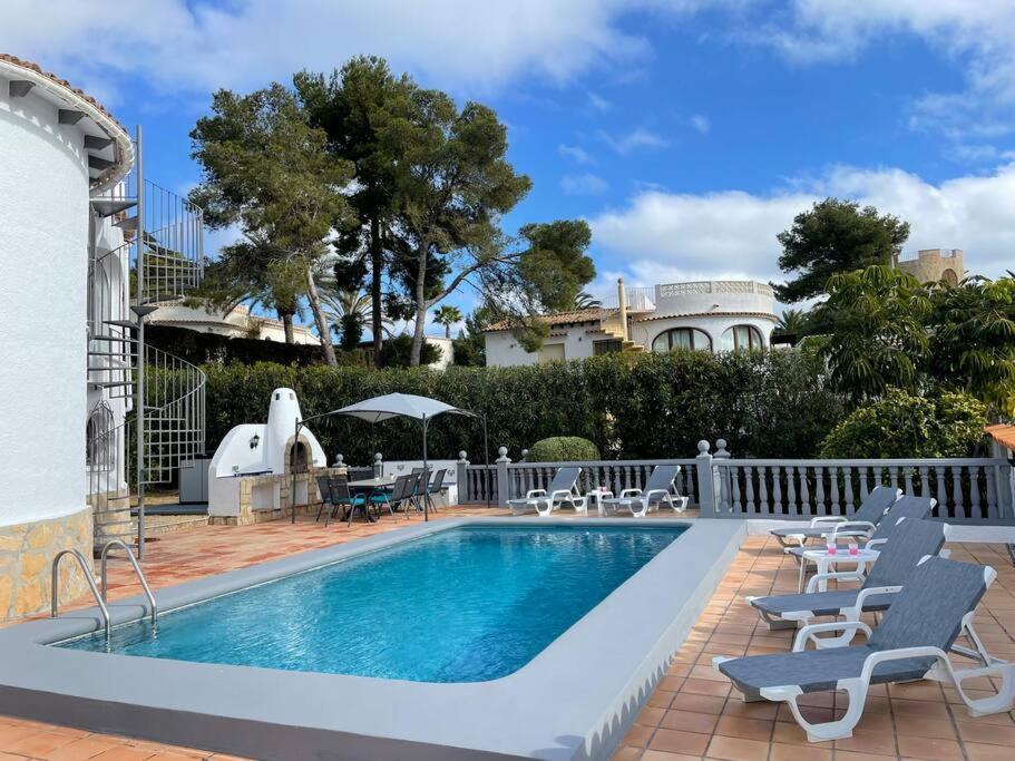 Casa Serenita Charming Villa With Swimming Pool Хавеа Экстерьер фото